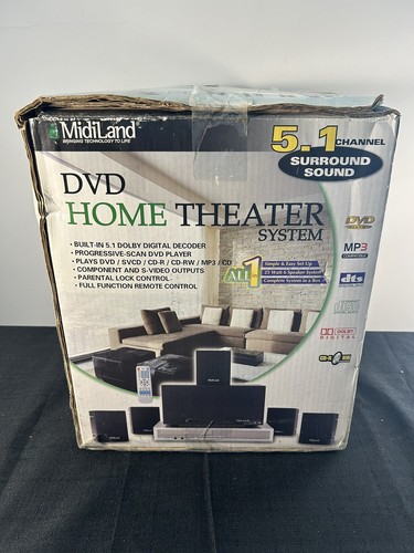 Sistema home theater - home, dvd
