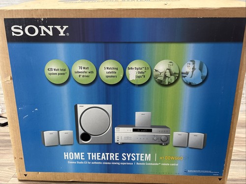 Sistema home theater - sistema, sony